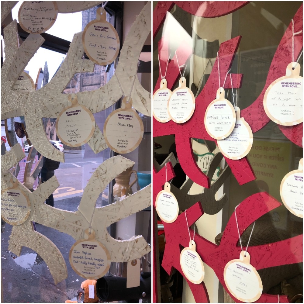 Light up a Life baubles go on display in our charity shops - Saint ...