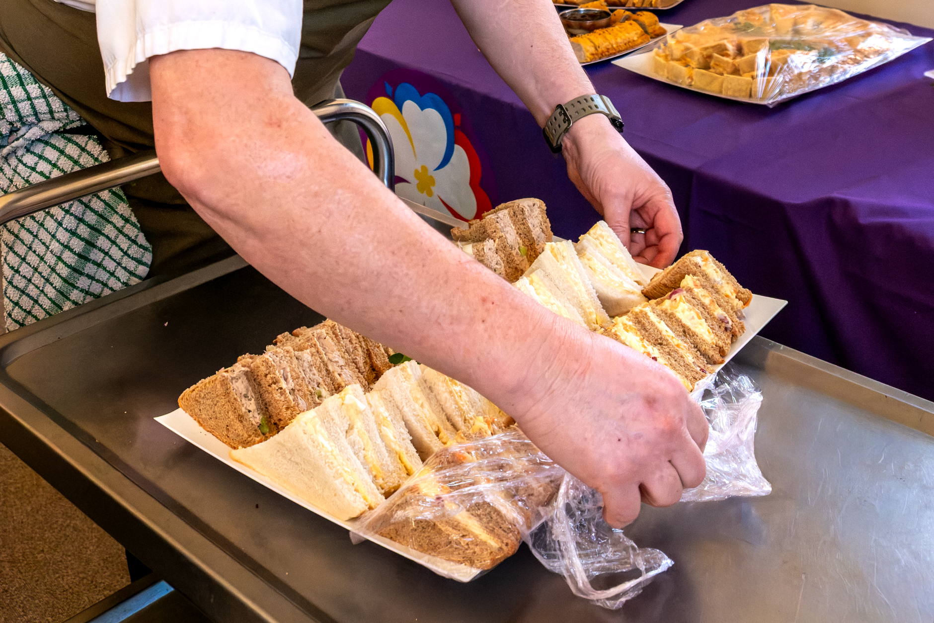 New Flavours Bistro Buffet Menu, Sandwich tray